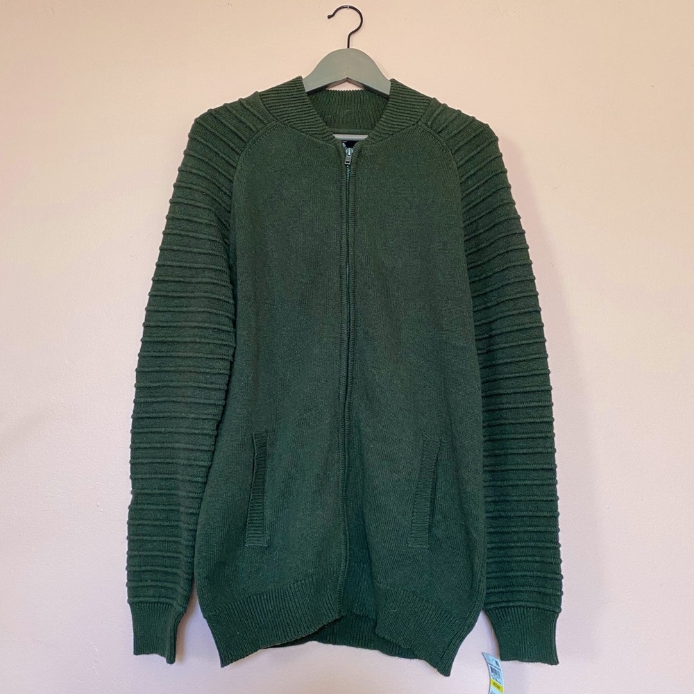 American Rag zip-up sweater
